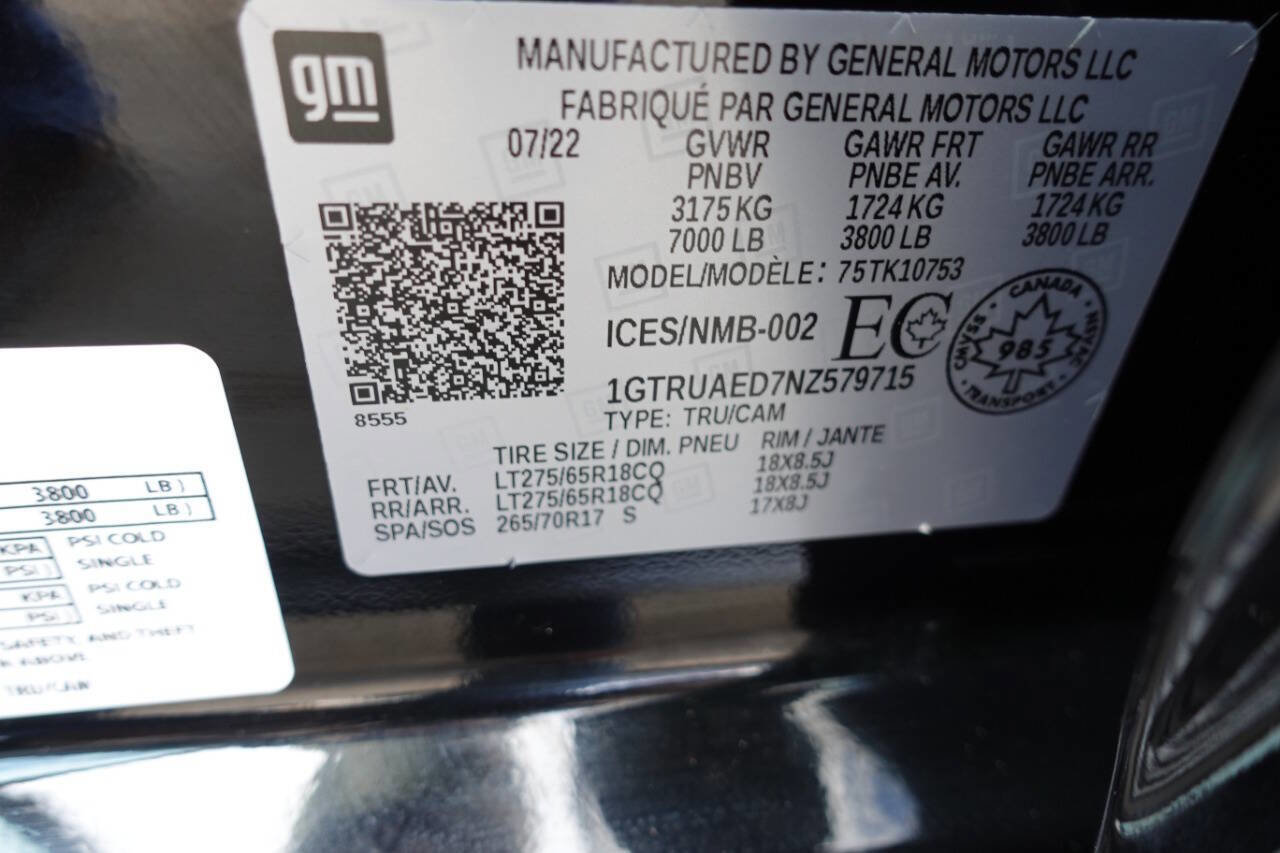 Used 2022 GMC Sierra 1500 Pro w/ Pro Value Package image 16