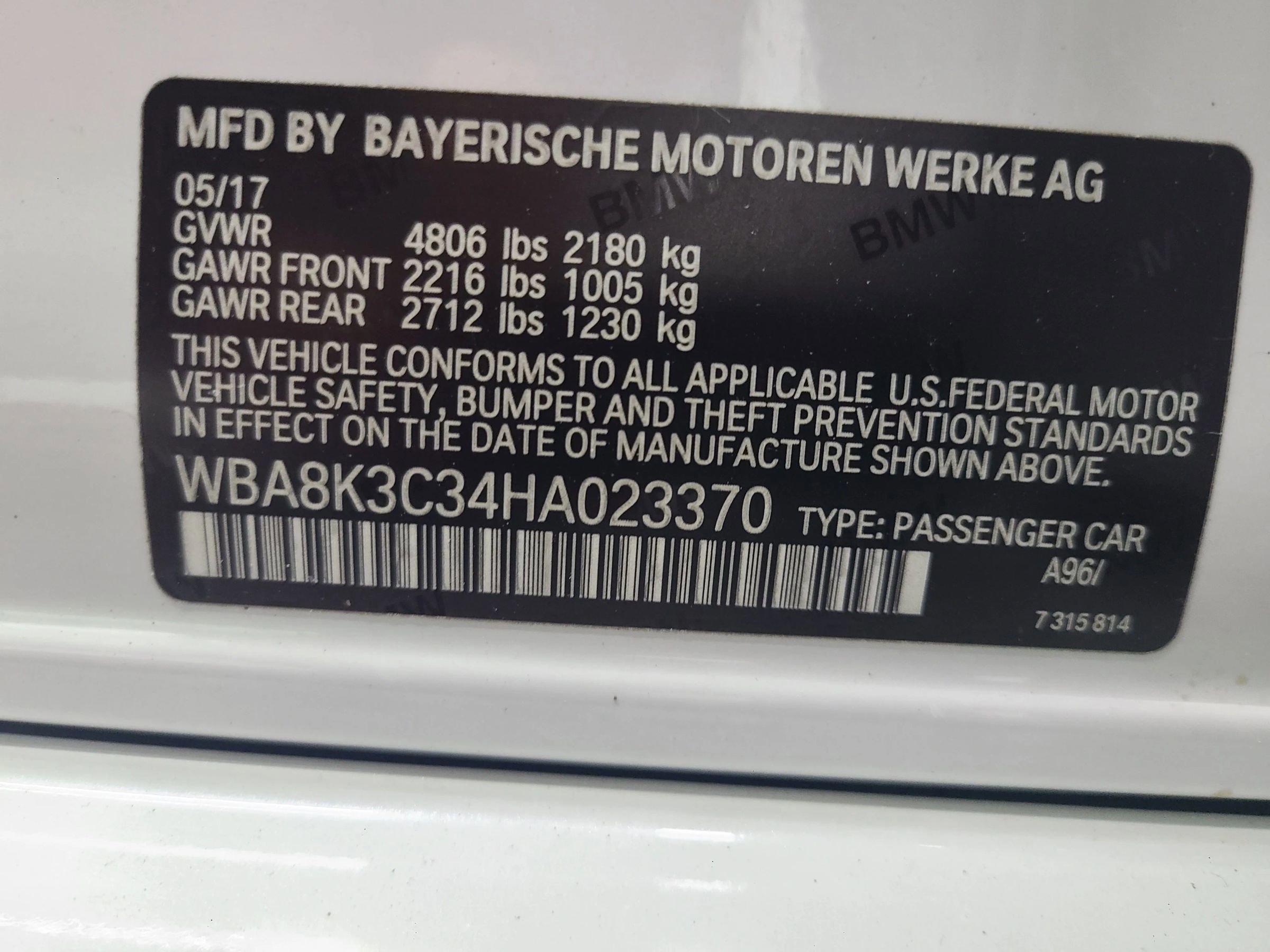 Used 2017 BMW 330i xDrive Wagon image 4