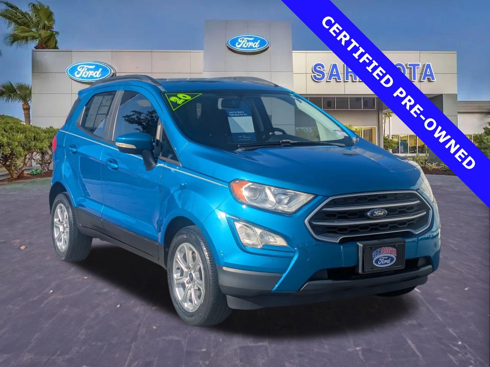 Certified 2020 Ford EcoSport SE w/ SE Convenience Package FWD image 1