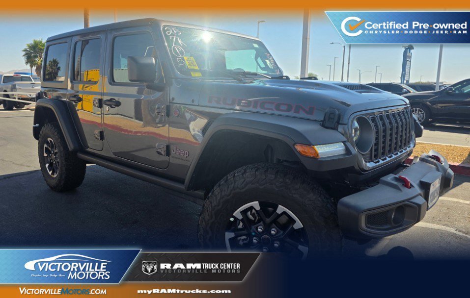 Certified 2026 Jeep Wrangler Unlimited Rubicon AWD/4WD image 1