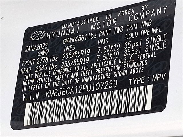 Used 2023 Hyundai Tucson Limited w/ Cargo Package image 26