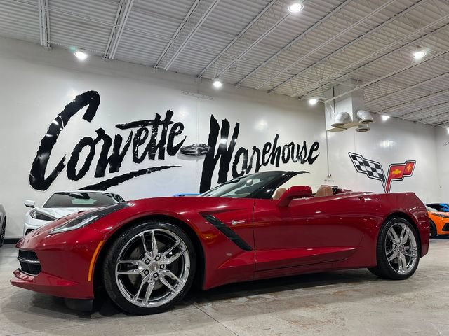 Used 2014 Chevrolet Corvette Stingray Convertible w/ 3LT Preferred Equipment Group RWD image 1