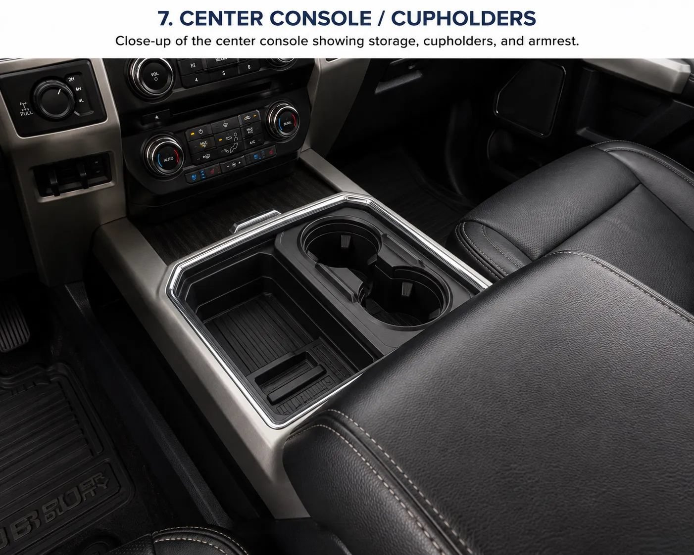 Used 2018 Ford F250 Lariat w/ Lariat Ultimate Package AWD/4WD image 15