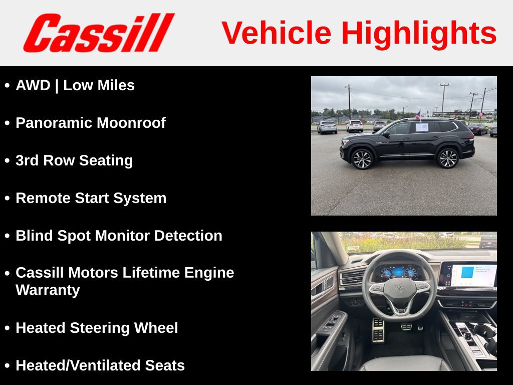 Used 2026 Volkswagen Atlas SEL Premium R-Line AWD/4WD image 7