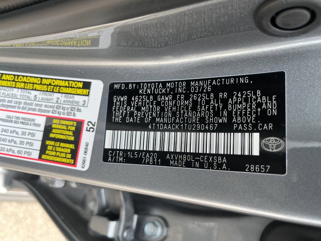 Used 2026 Toyota Camry SE FWD image 30