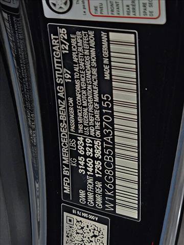 New 2026 Mercedes-Benz S 63 AMG S image 17