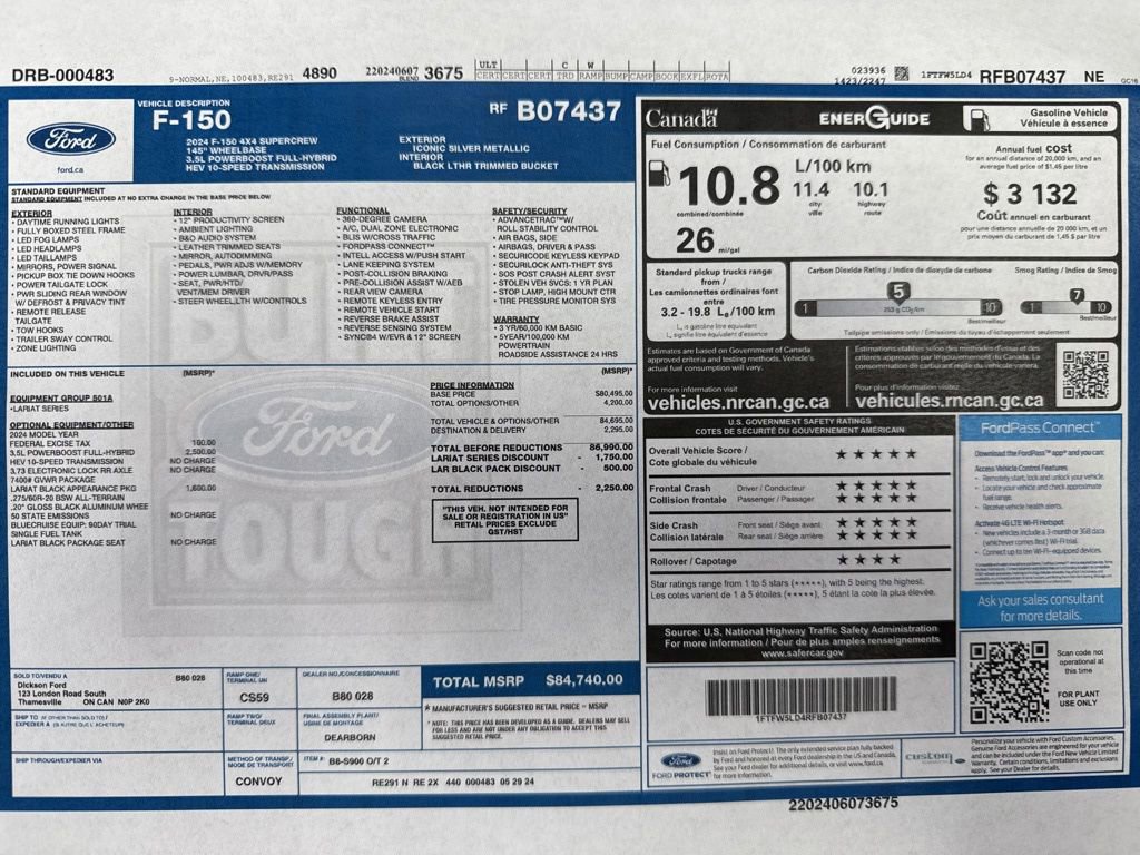 Used 2024 Ford F150 Lariat image 30