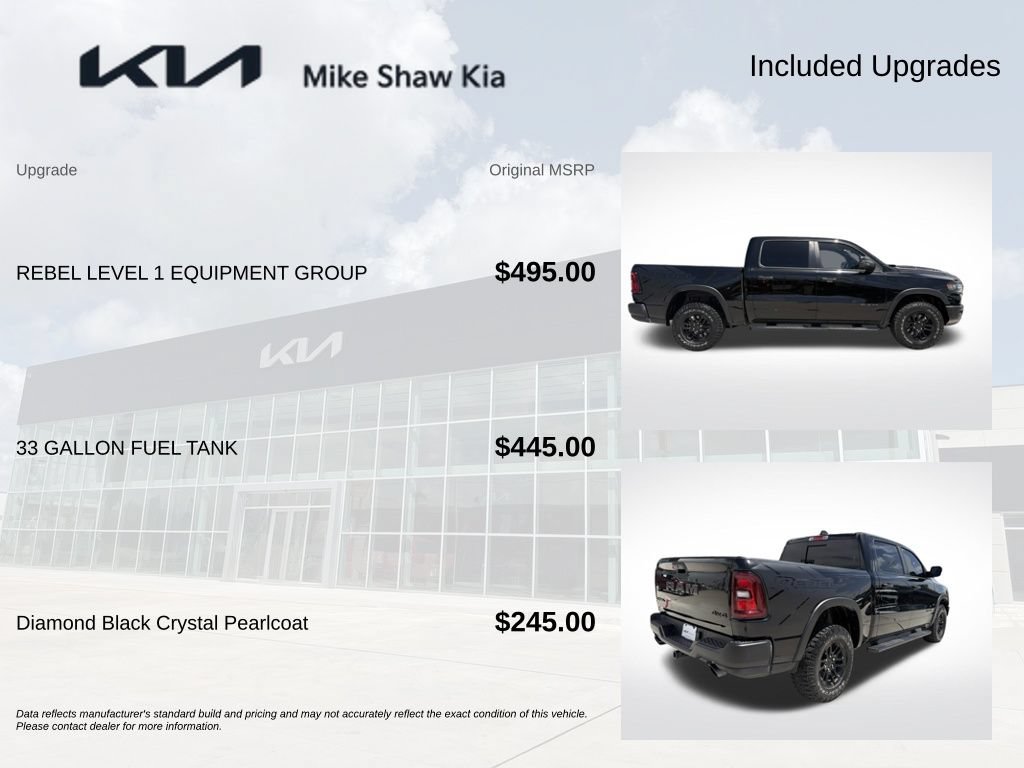 Used 2025 RAM 1500 Rebel w/ Rebel Level 1 Equipment Group AWD/4WD image 6