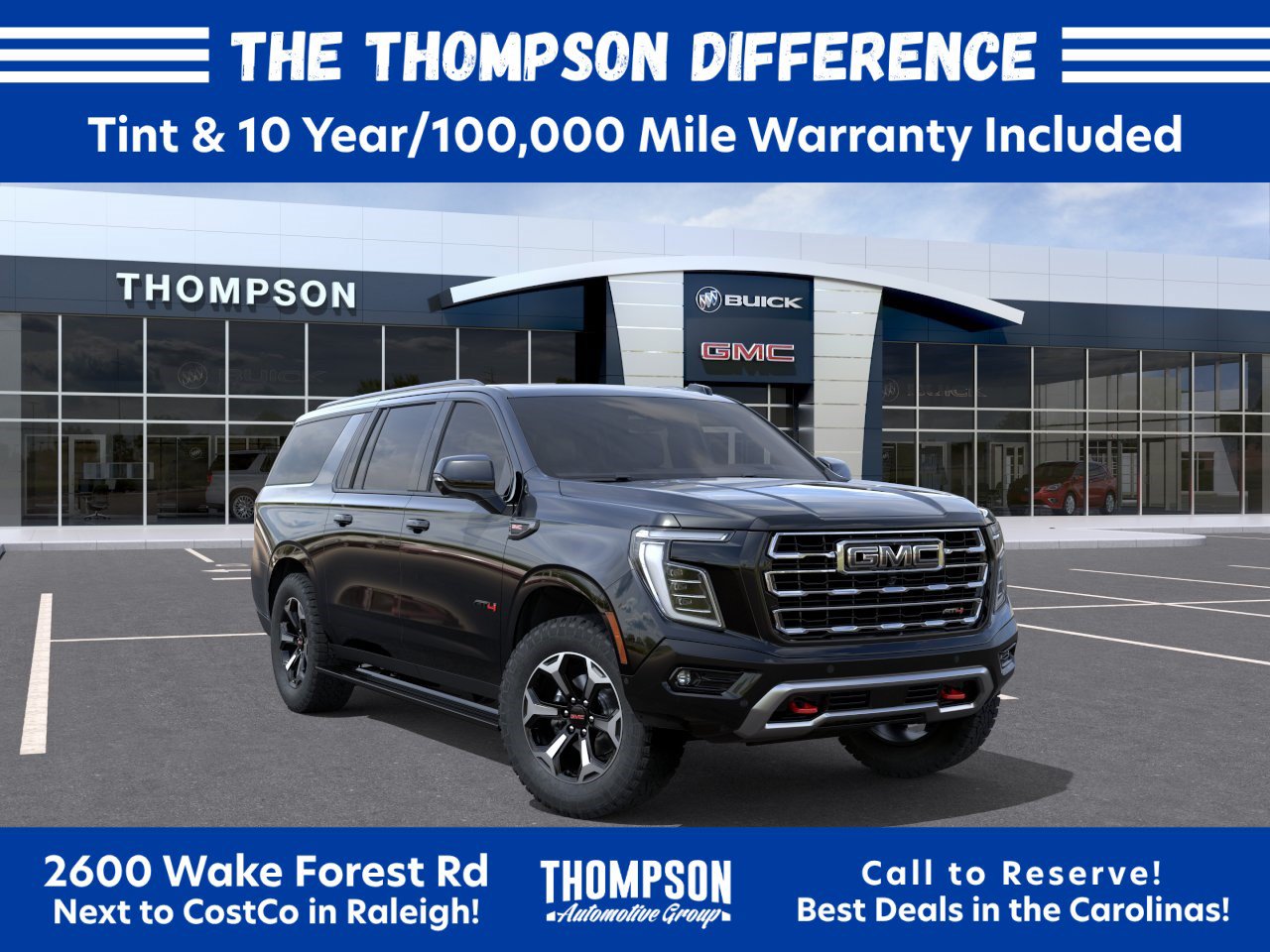 New 2026 GMC Yukon XL AT4 w/ AT4 Premium Package