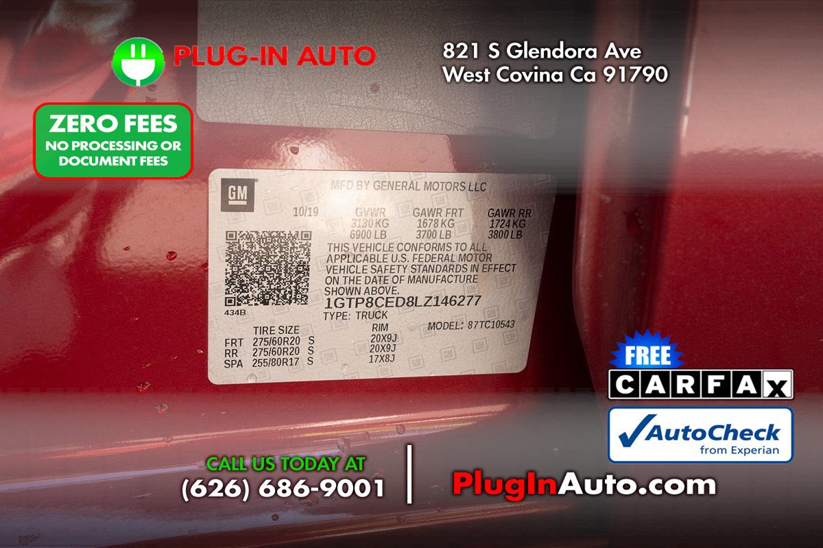 Used 2020 GMC Sierra 1500 Elevation w/ Elevation Value Package RWD image 9