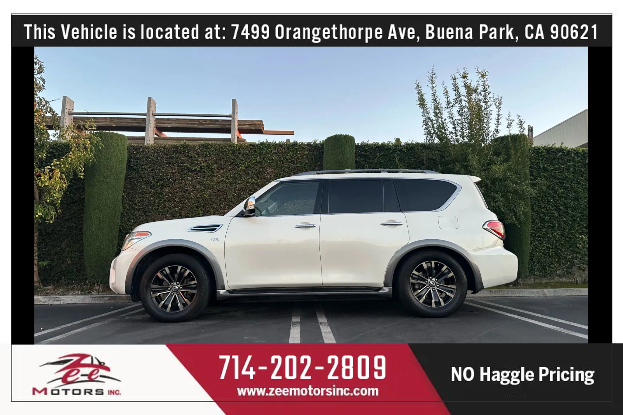 Used 2017 Nissan Armada Platinum w/ Captain Seat Package image 10