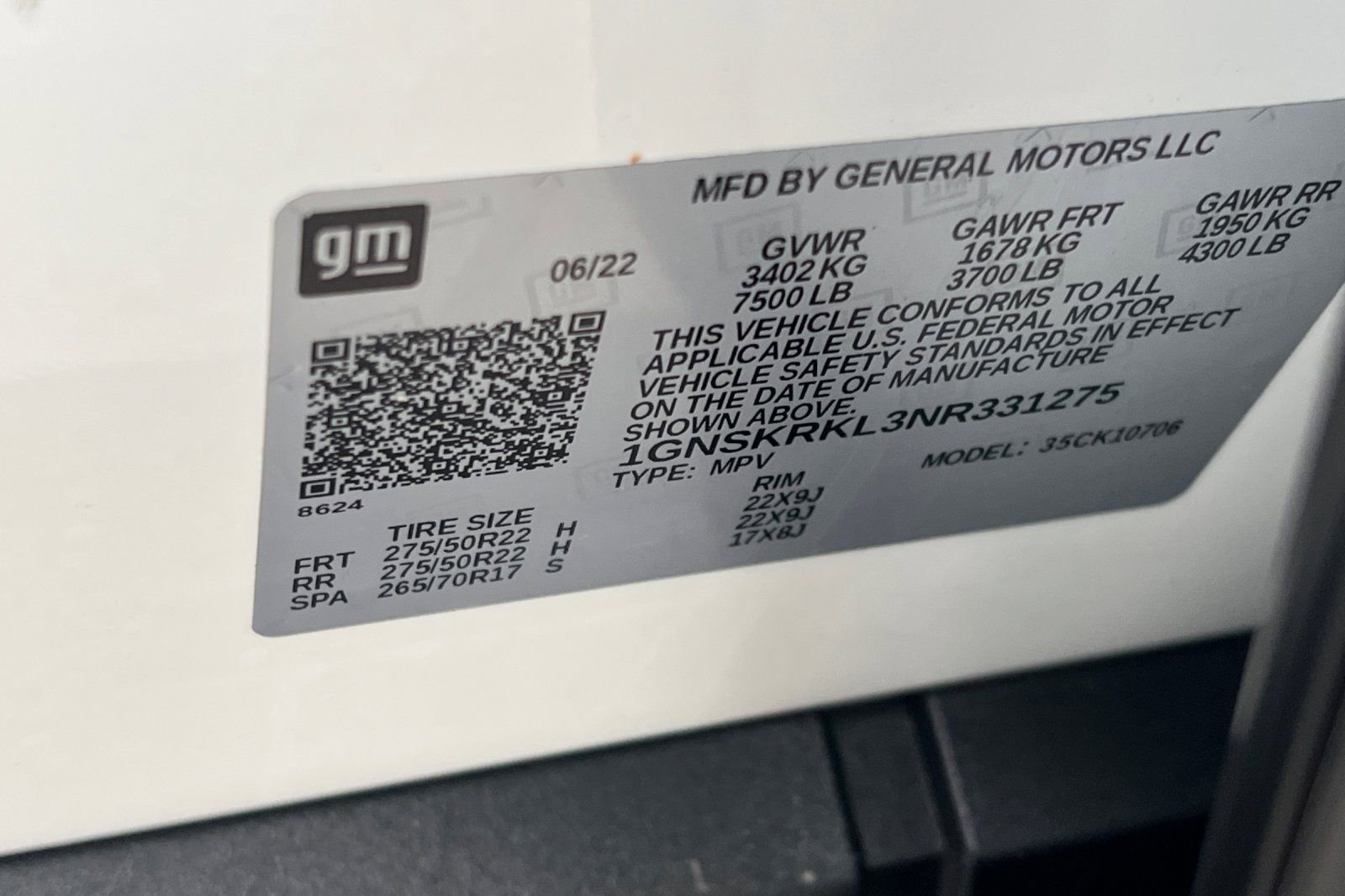 Used 2022 Chevrolet Tahoe RST w/ Sport Performance Package image 26