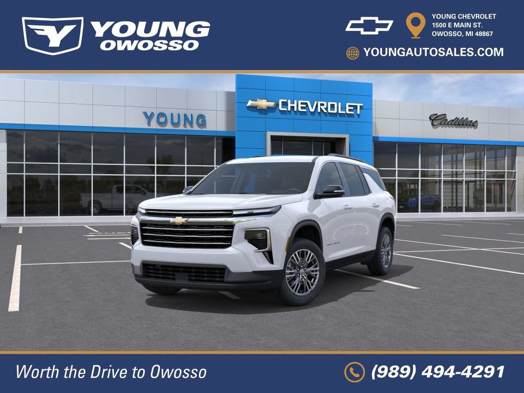 New 2027 Chevrolet Traverse LT w/ LPO, Floor Liner Package AWD/4WD image 9