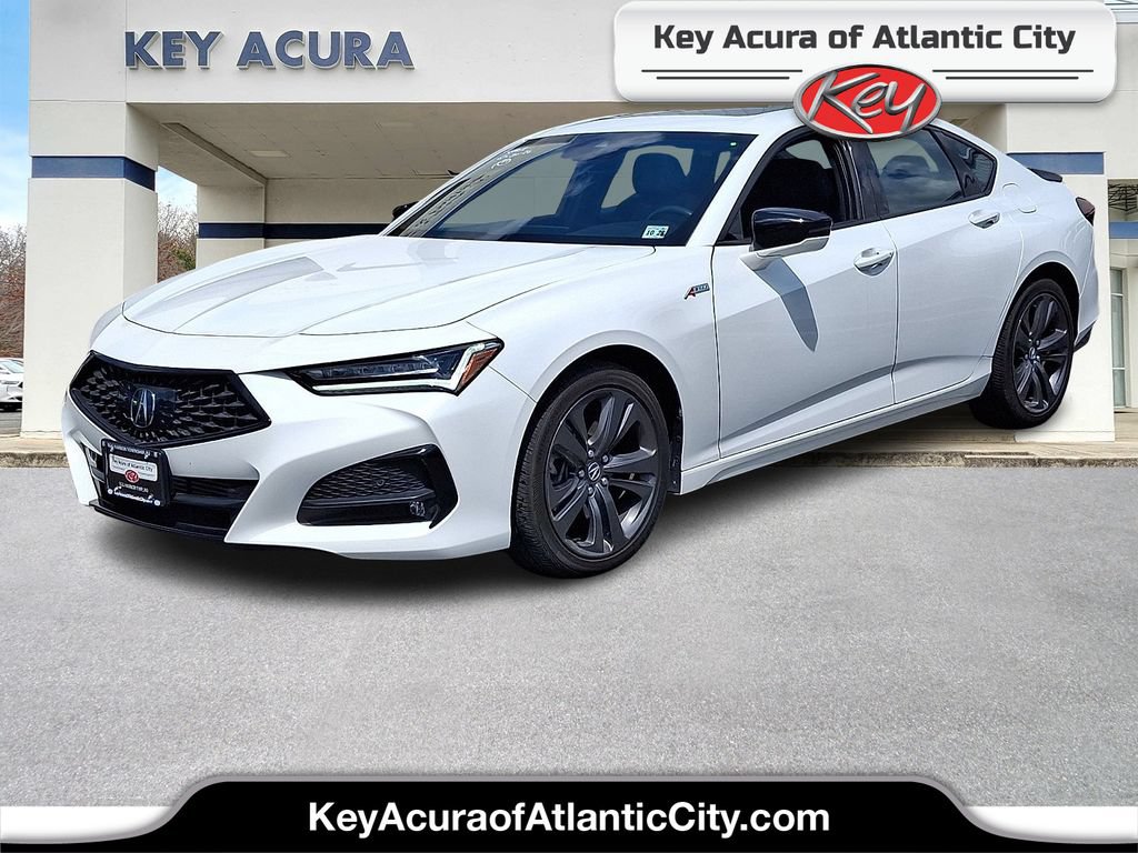 Certified 2023 Acura TLX w/ A-SPEC Package FWD image 1