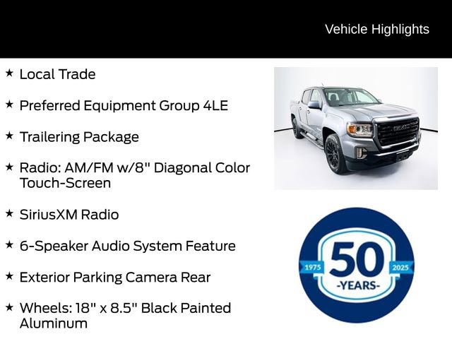 Used 2021 GMC Canyon Elevation w/ Trailering Package AWD/4WD image 6