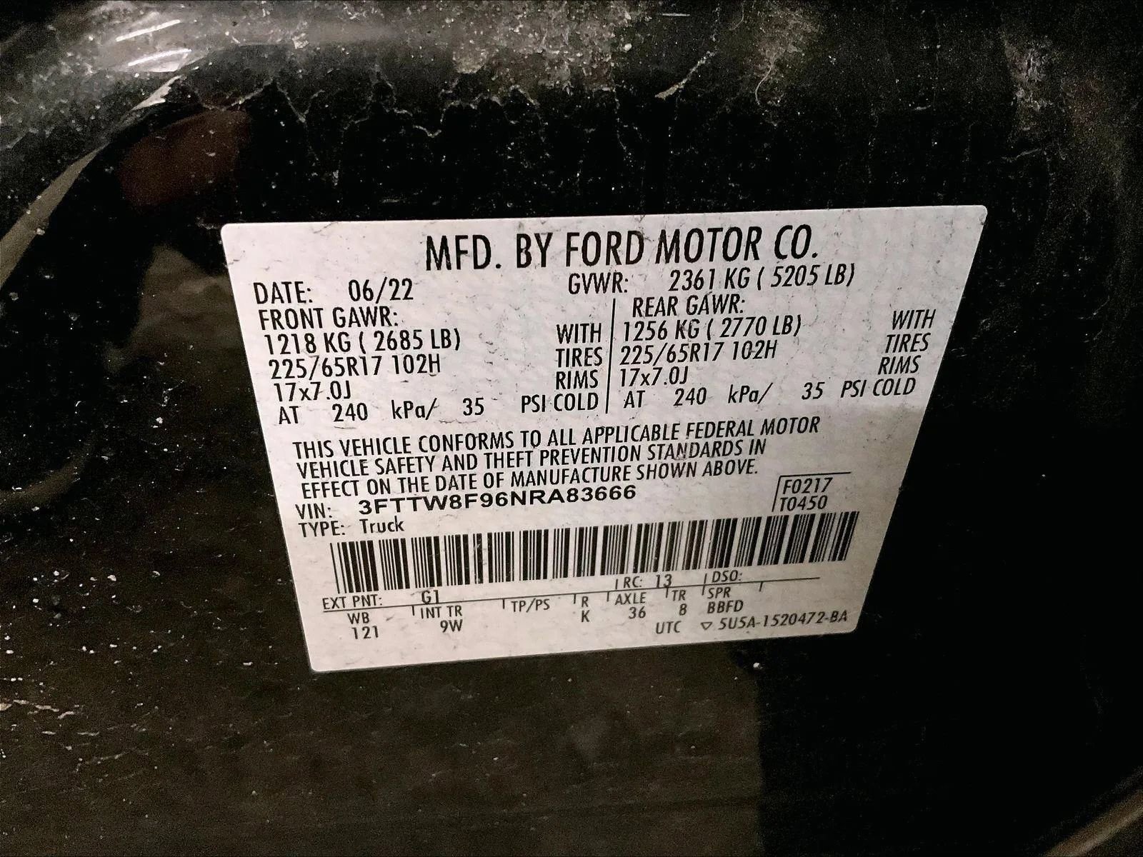 Certified 2022 Ford Maverick XL w/ Equipment Group 100A Standard image 33