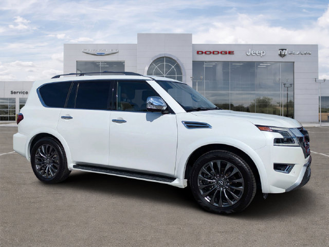 Used 2023 Nissan Armada Platinum w/ Captain's Chairs Package