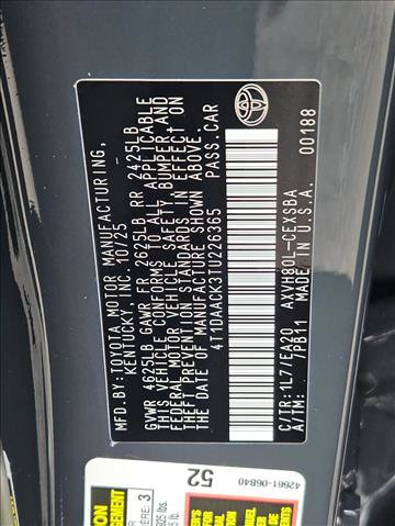 New 2026 Toyota Camry SE image 16