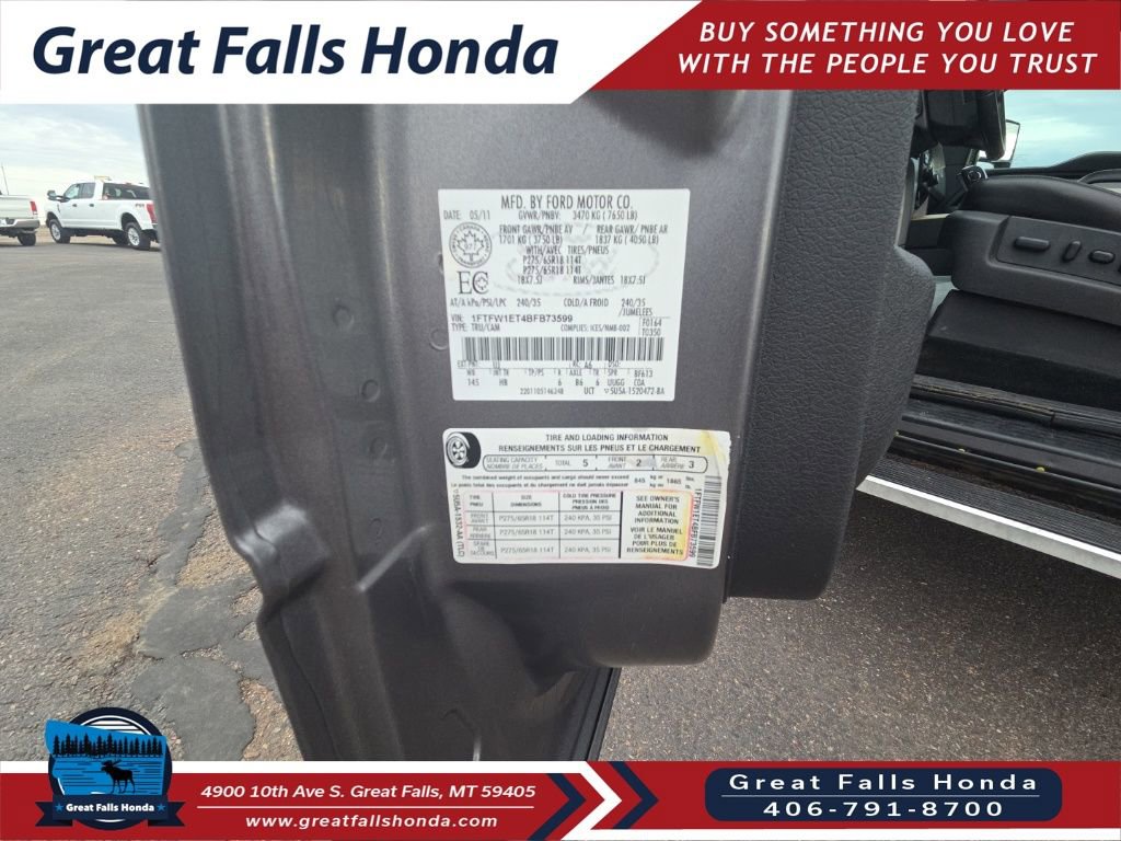 Used 2011 Ford F150 Lariat w/ Max Trailer Tow Pkg image 30