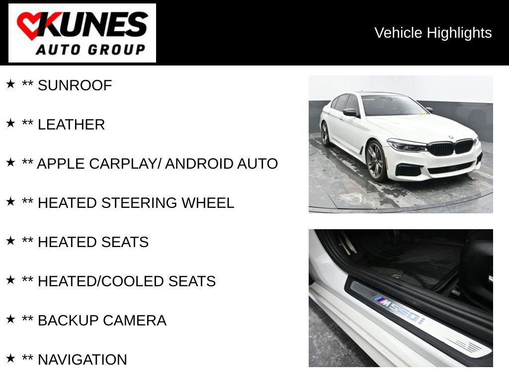 Used 2018 BMW M550i xDrive image 2