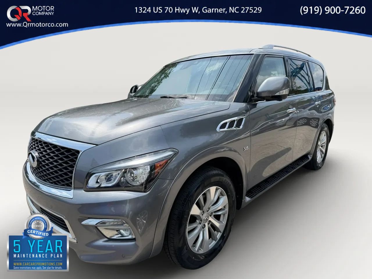 Used 2017 INFINITI QX80 4WD w/ Driver Assistance Package image 7