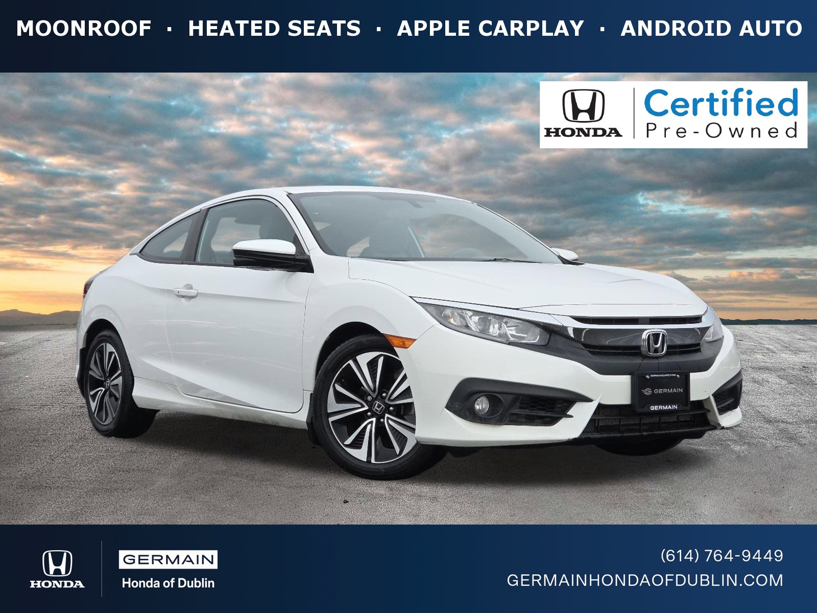 Certified 2018 Honda Civic EX-T