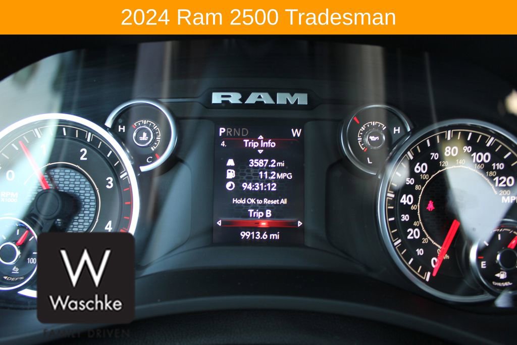 Used 2024 RAM 2500 Tradesman w/ Chrome Appearance Group AWD/4WD image 36