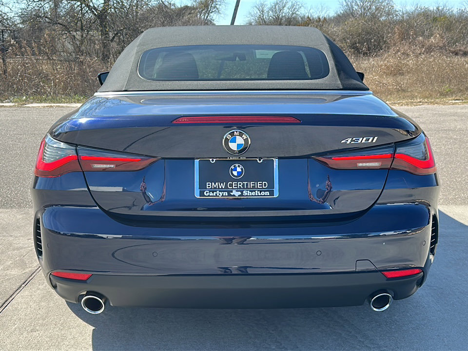 Certified 2023 BMW 430i Convertible w/ Premium Package image 7
