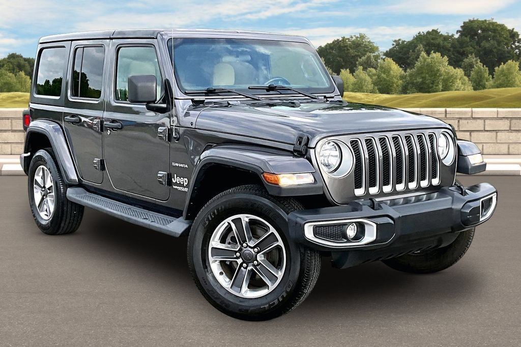 Used 2021 Jeep Wrangler Unlimited Sahara AWD/4WD image 2