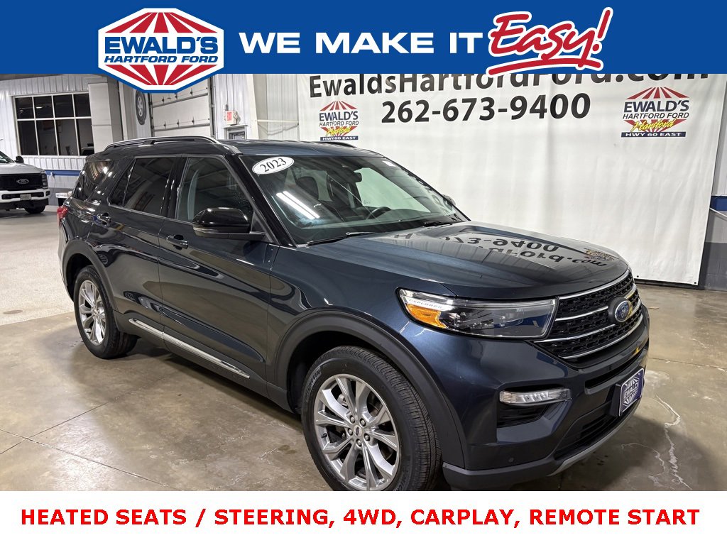 Certified 2023 Ford Explorer XLT w/ Equipment Group 202A image 1