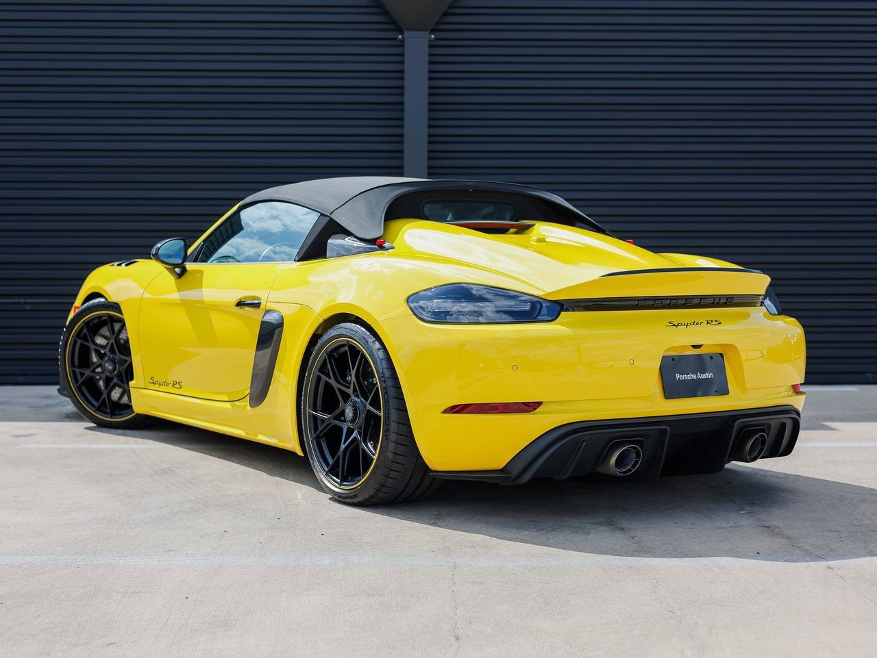 Certified 2024 Porsche 718 Boxster Spyder RS image 3