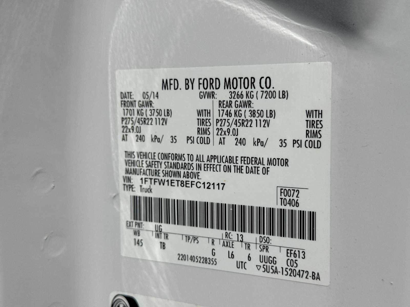 Used 2014 Ford F150 Limited AWD/4WD image 34