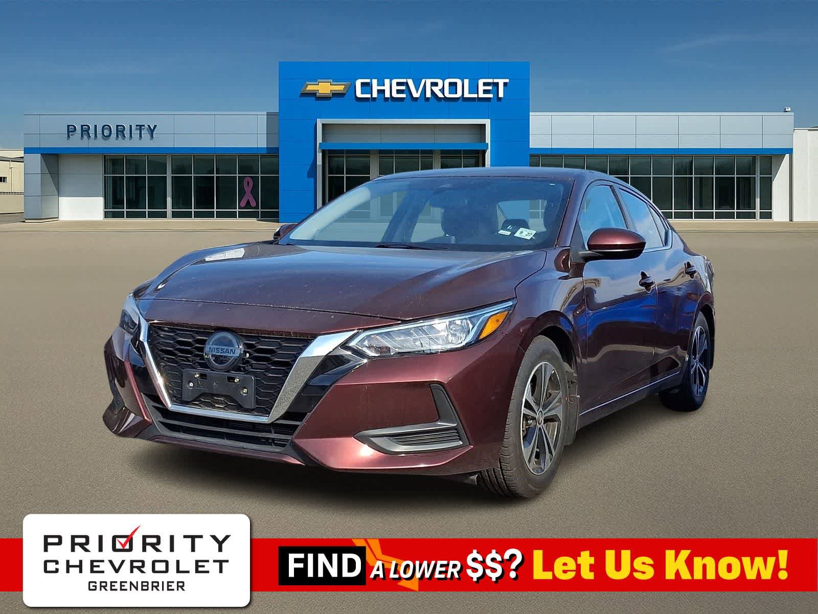 Used 2022 Nissan Sentra SV w/ All-Weather Package FWD image 1