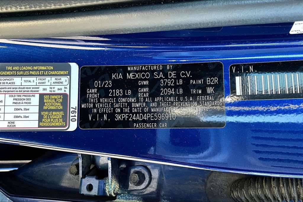 Used 2023 Kia Forte LXS FWD image 15