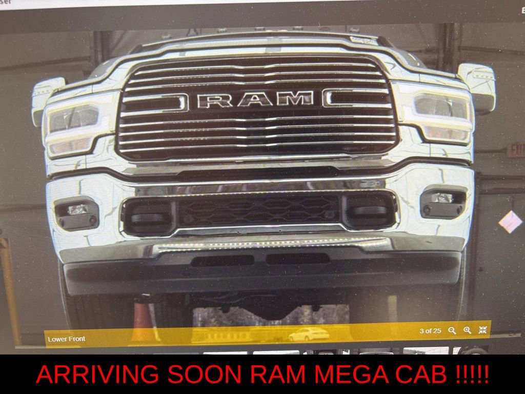 Used 2024 RAM 3500 Laramie w/ Chrome Bumper Package AWD/4WD image 3