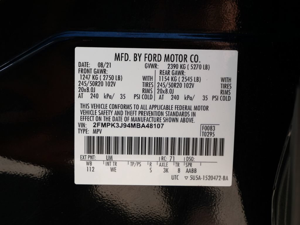 Used 2021 Ford Edge ST-Line FWD image 37