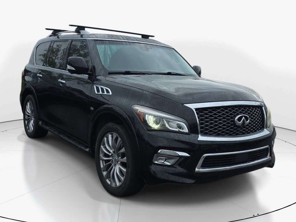Used 2017 INFINITI QX80 4WD w/ Driver Assistance Package image 4