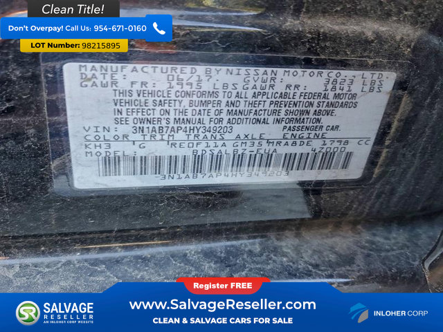 Used 2017 Nissan Sentra S image 16