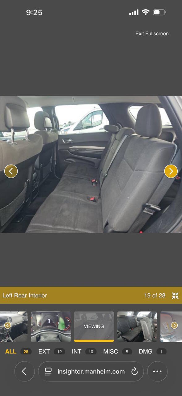 Used 2018 Dodge Durango SXT w/ Quick Order Package 2BB AWD/4WD image 19