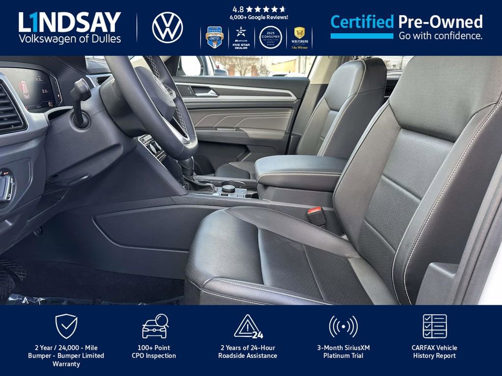 Certified 2023 Volkswagen Atlas SE w/ Black Wheel Package image 11