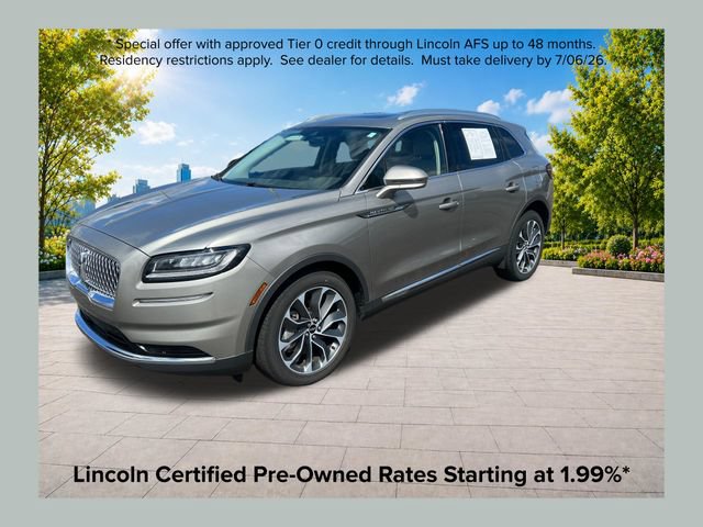 Certified 2023 Lincoln Nautilus Reserve