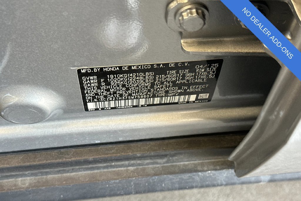 Used 2025 Honda HR-V LX image 31
