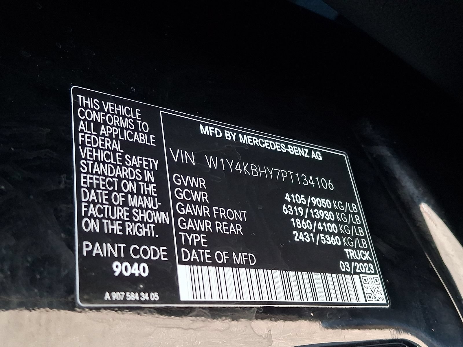 Used 2023 Mercedes-Benz Sprinter 2500 image 26