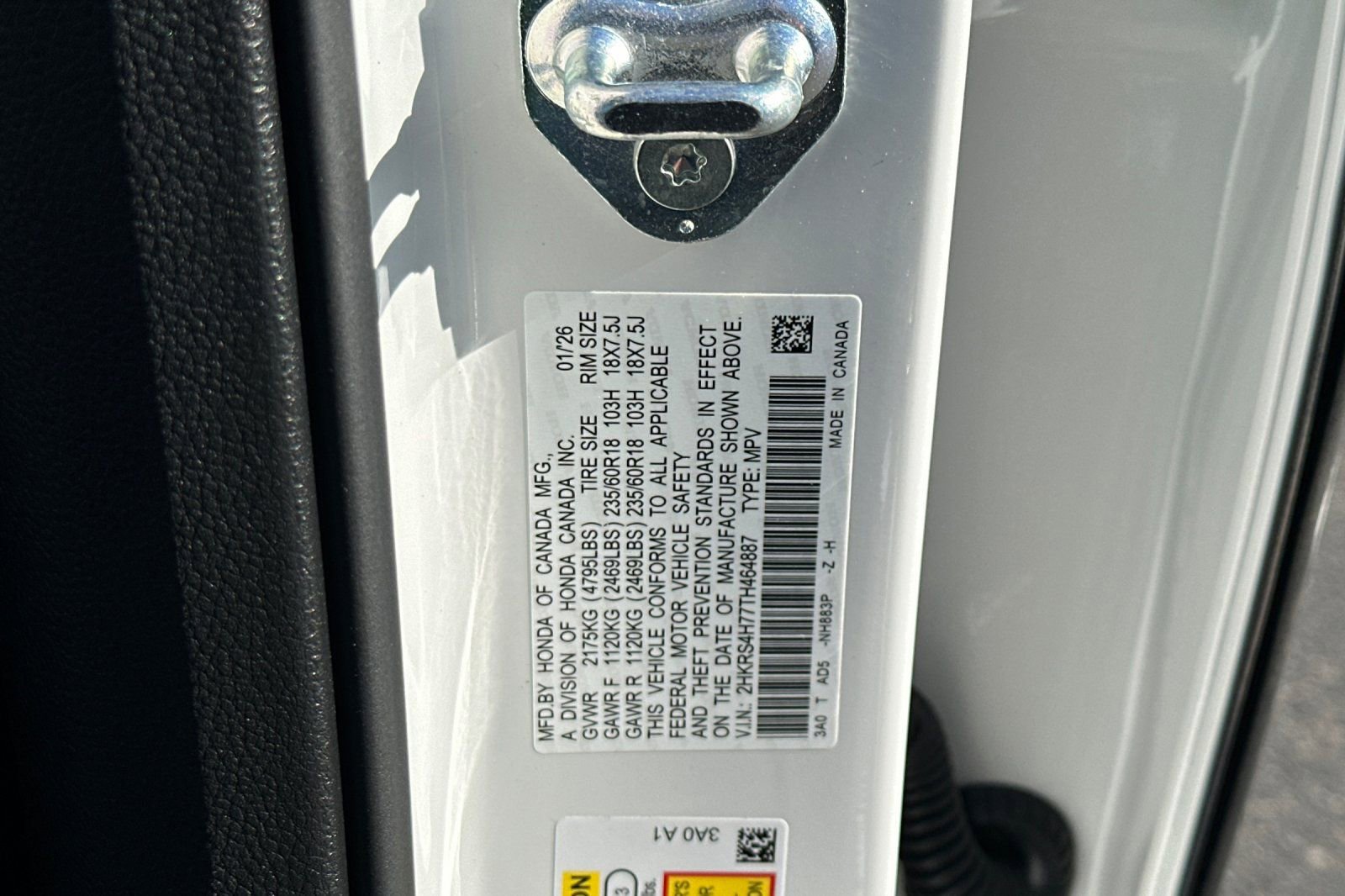 New 2026 Honda CR-V EX-L image 33