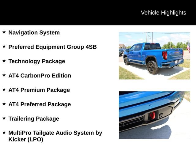 Used 2024 GMC Sierra 1500 AT4 w/ Technology Package AWD/4WD image 4