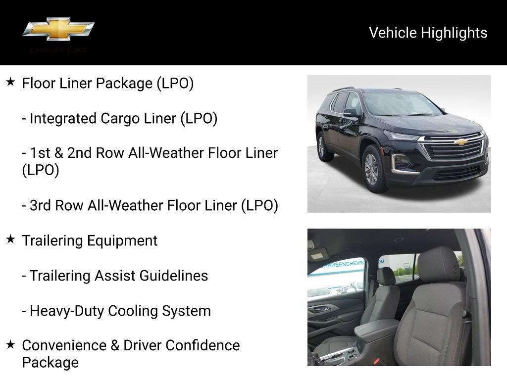 Certified 2023 Chevrolet Traverse LT FWD image 20
