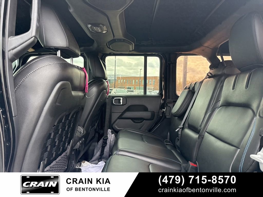 Used 2021 Jeep Wrangler Unlimited Rubicon 4xe w/ Steel Bumper Group image 16