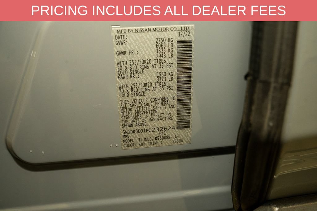 Used 2023 Nissan Pathfinder Platinum w/ Lighting Package (N93) AWD/4WD image 23