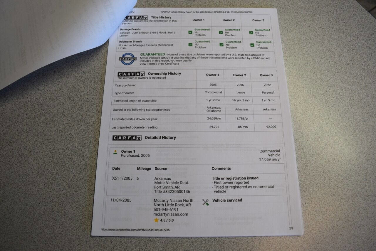 Used 2005 Nissan Maxima 3.5 SE image 50