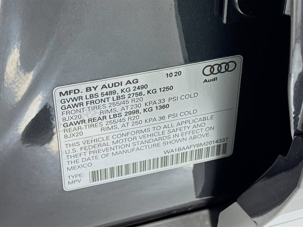 Certified 2021 Audi Q5 Premium AWD/4WD image 35
